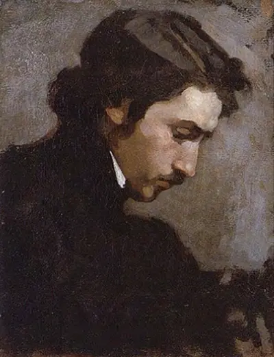 Portrait of a Man (1867) Claude Monet
